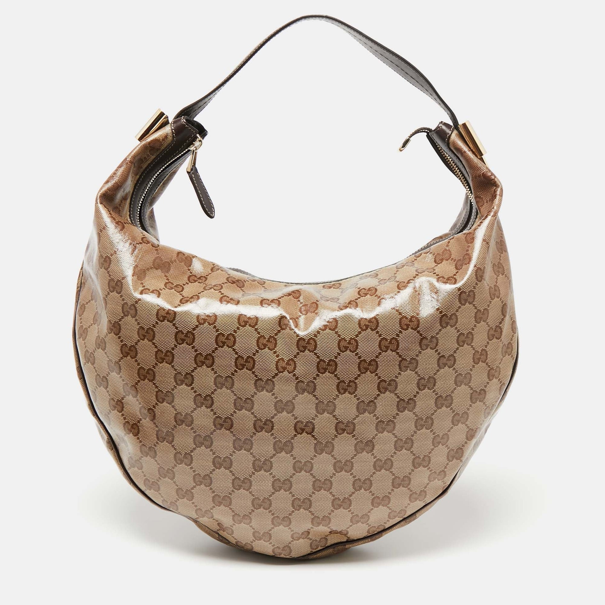 Gucci Canvas Nylon Shoulder Bag Style 2