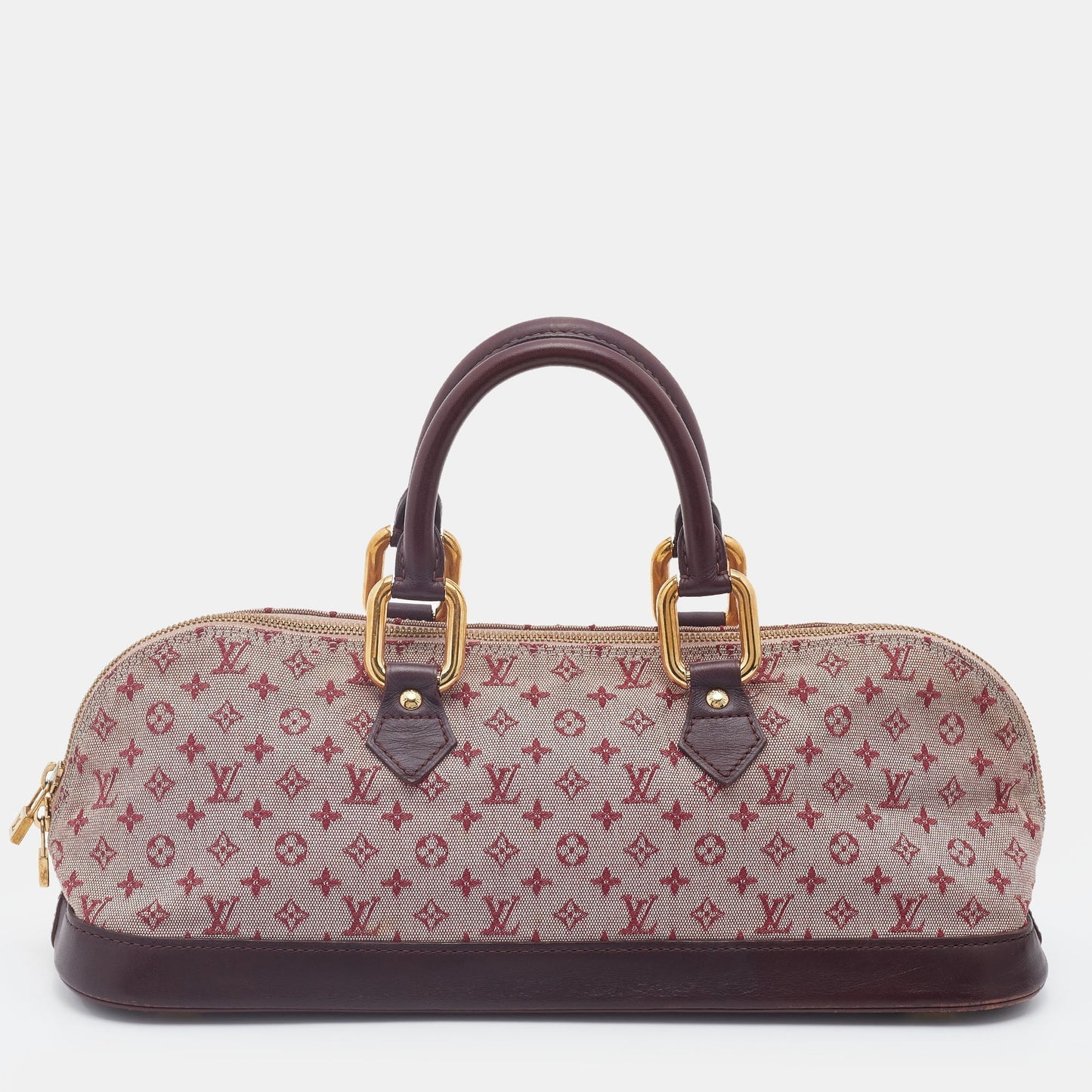 Louis Vuitton Cherry Monogram Mini Lin Horizontal Alma Bag