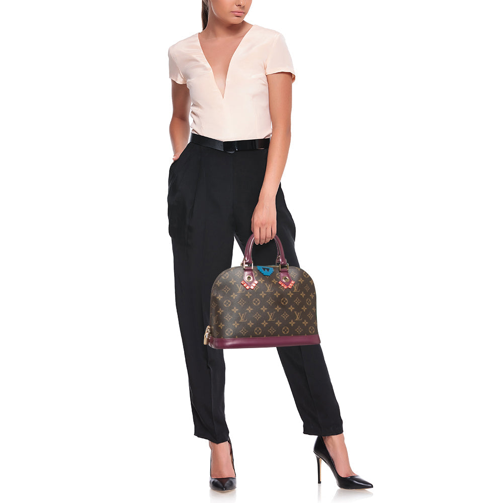 LOUIS VUITTON Monogram Canvas Totem Alma PM Bag