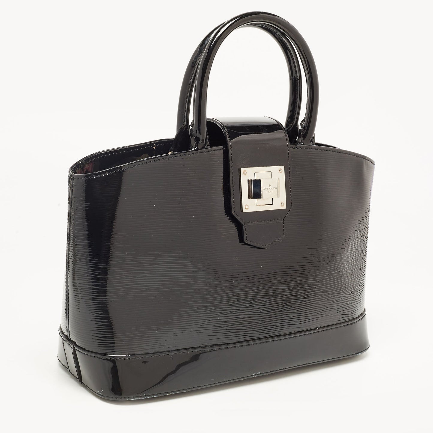 LOUIS VUITTON Black Electric Epi Leather Mirabeau PM Bag