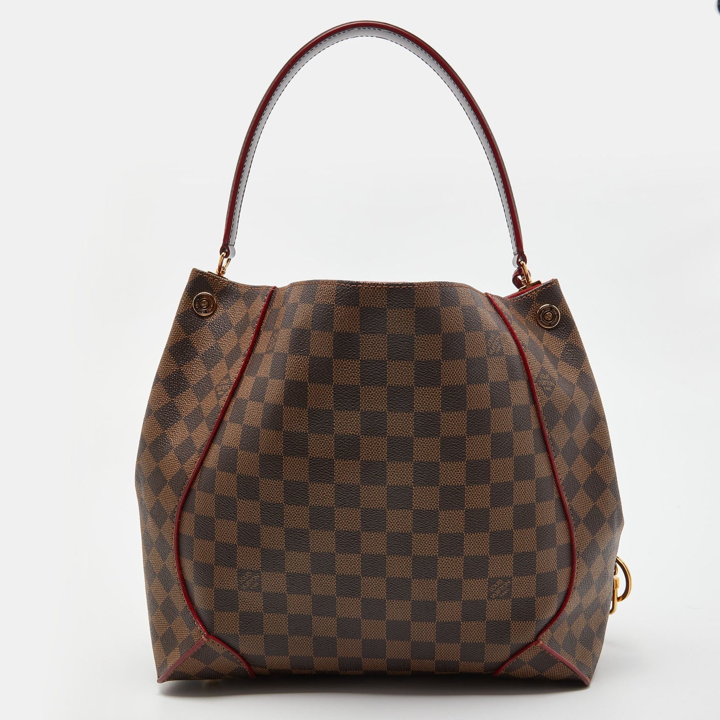 LOUIS VUITTON Damier Canvas Caissa Hobo