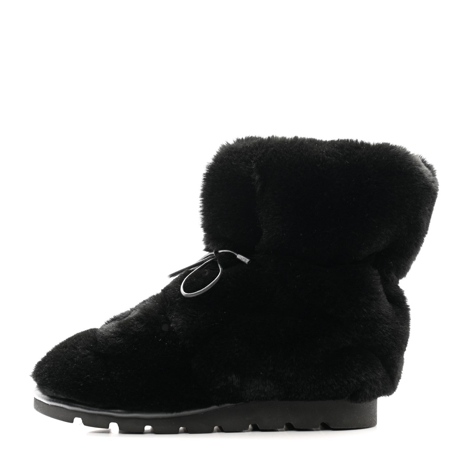 LOUIS VUITTON MONOGRAM MINK SLIPPERS