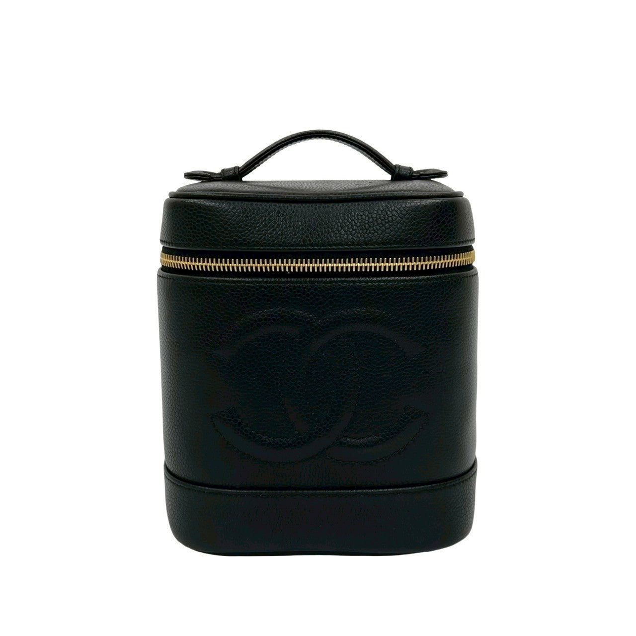 Chanel Coco Mark Caviar Mini Handbag