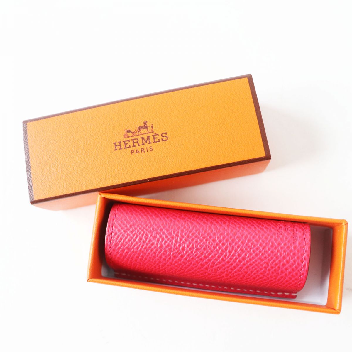 HERMES Other accessories Main?FEpsom Rose Extreme Women Used