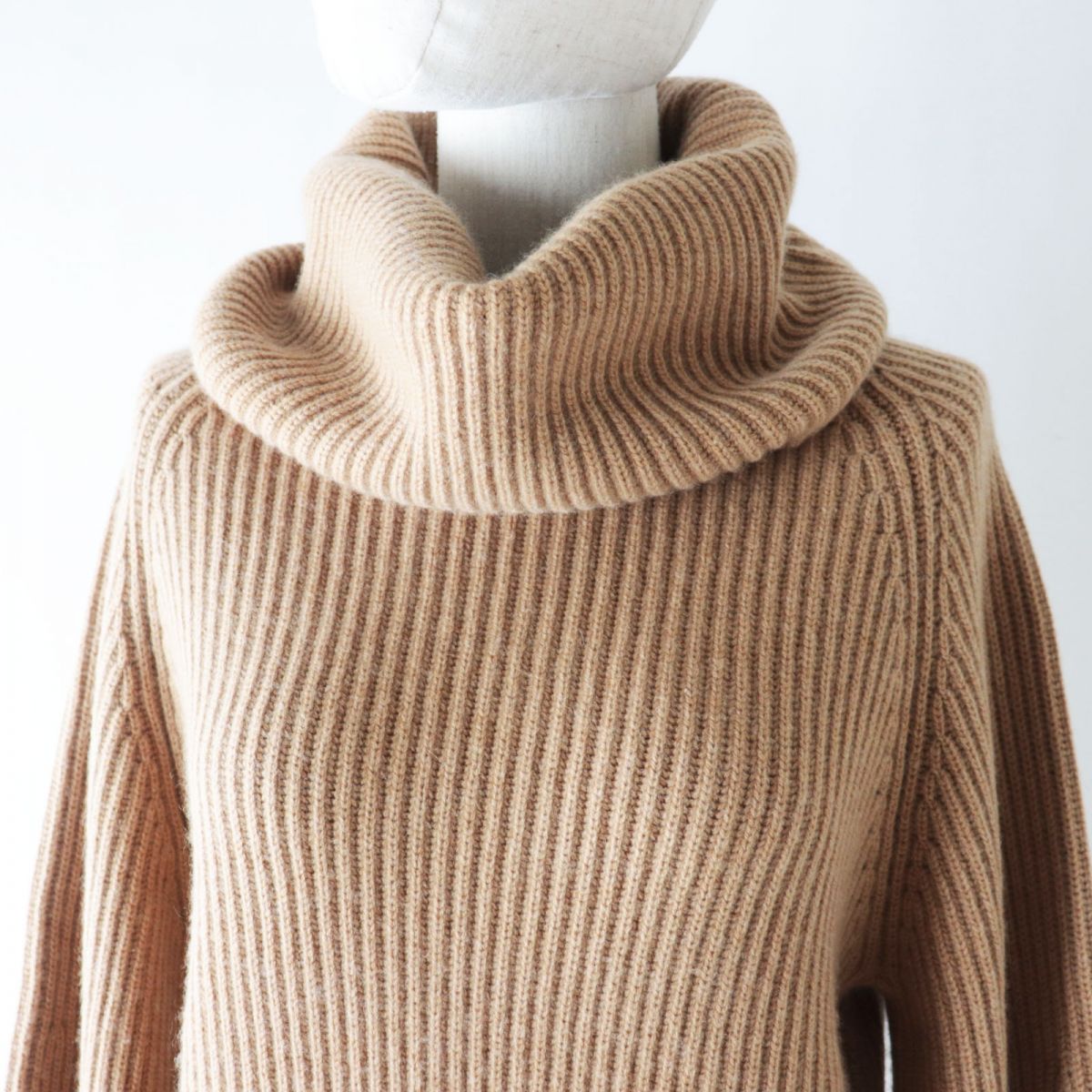 CELINE knit Main: 100% cashmere Camel Women XS