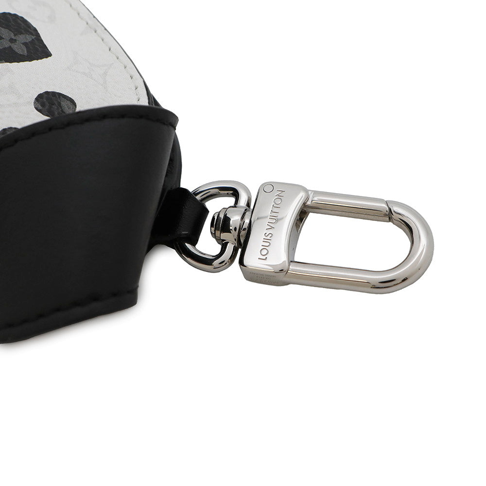 LOUIS VUITTON Bag Charmã»LV Dog Noir/White/PinkM02273 Monogram