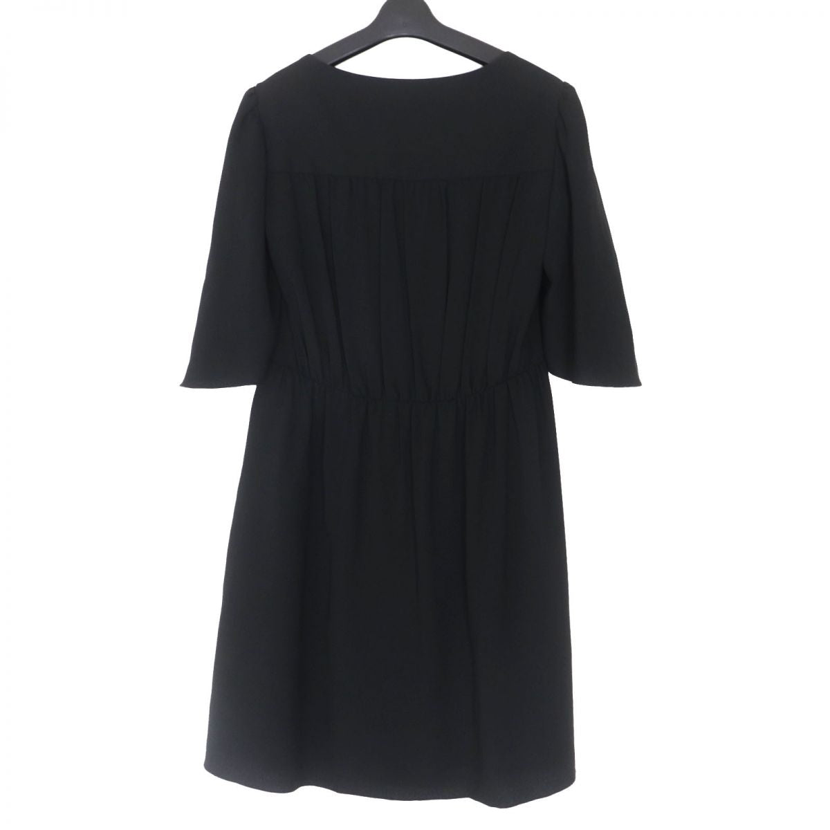 CELINE one piece Outer: 53% acetate, Outer: 47% rayon, Lining: 100% silk black Women 34