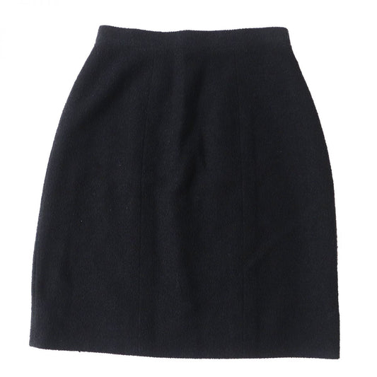 Chanel Tweed A-line Mini Skirt Black Size 36 Classic Flap Tote