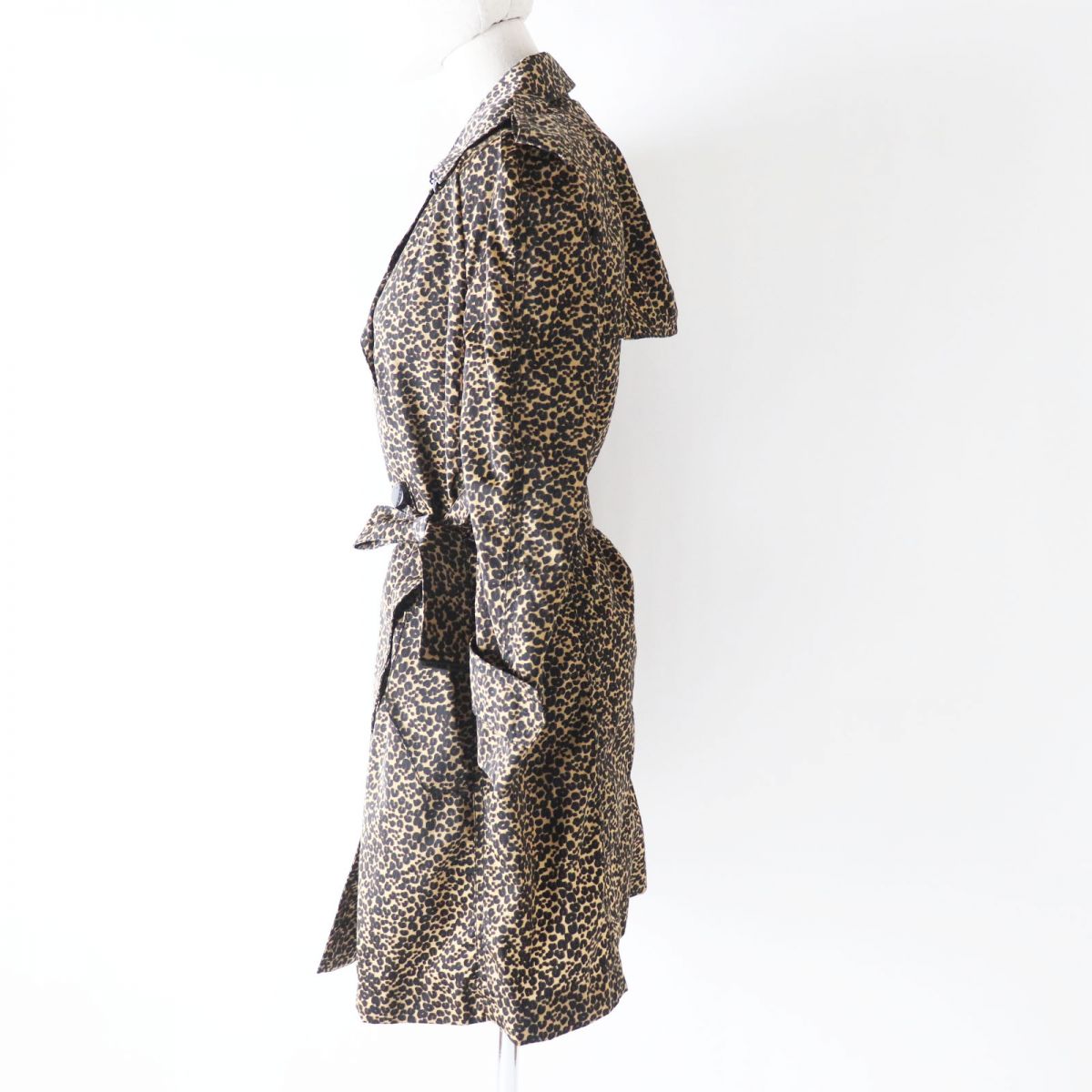 LOUIS VUITTON trench coat Image reference Brown type Leopard Pattern Women