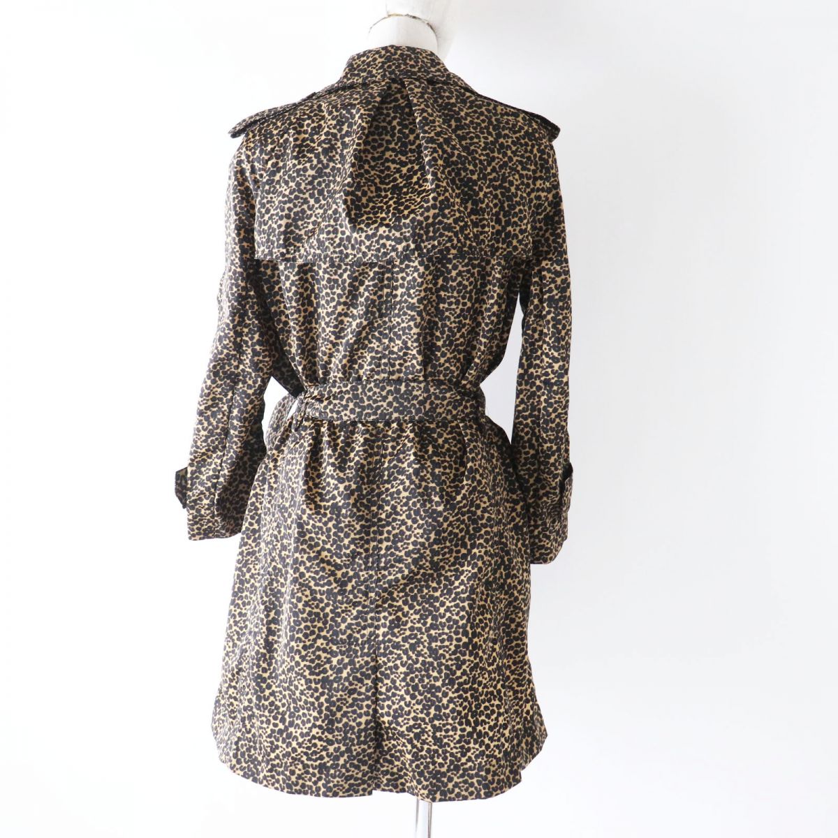 LOUIS VUITTON trench coat Image reference Brown type Leopard Pattern Women