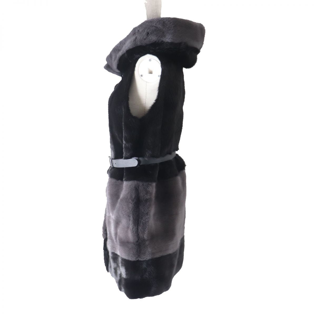 FENDI Vest Image reference Black x gray Women