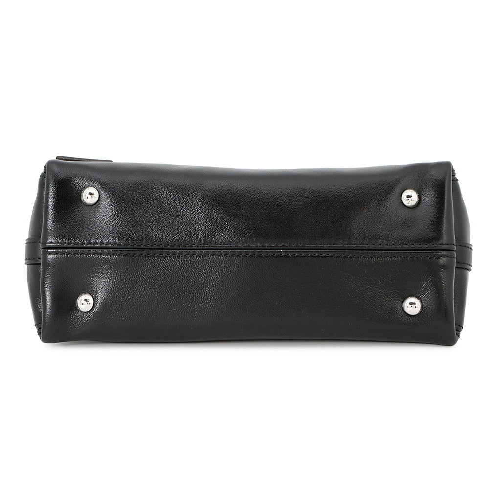 LOUIS VUITTON Carryall Vibe BlackM12888 Lambskin Size BB