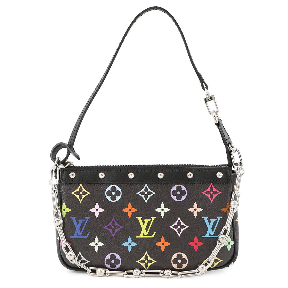 LOUIS VUITTON Pochette Accessoires NoirM13663 Monogram?Multicolor