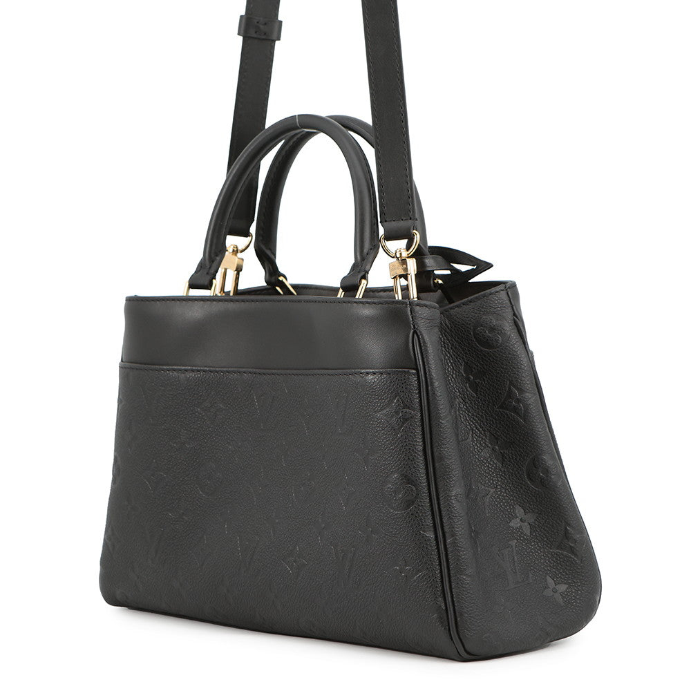 LOUIS VUITTON Avenue BlackM25577 Empreinte Size PM
