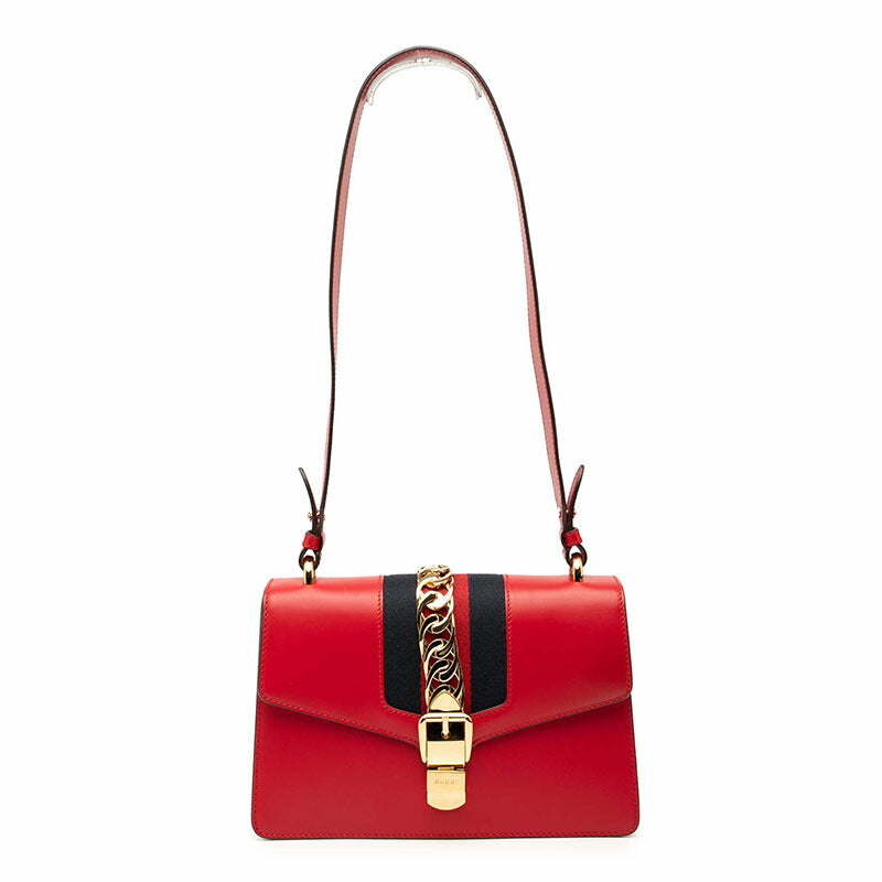 Gucci Sylvie Leather Shoulder Bag