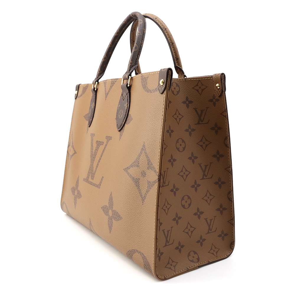 LOUIS VUITTON Onthego RedM45321 Monogram Monogram Reverse Canvas Monogram Giant Size MM