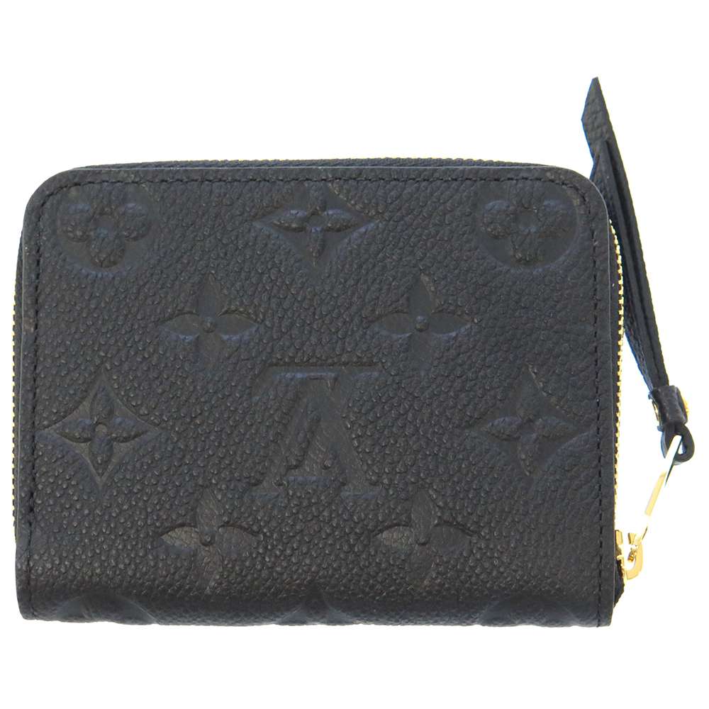 LOUIS VUITTON Zippy Coin Purse NoirM60574 Monogram Empreinte Leather
