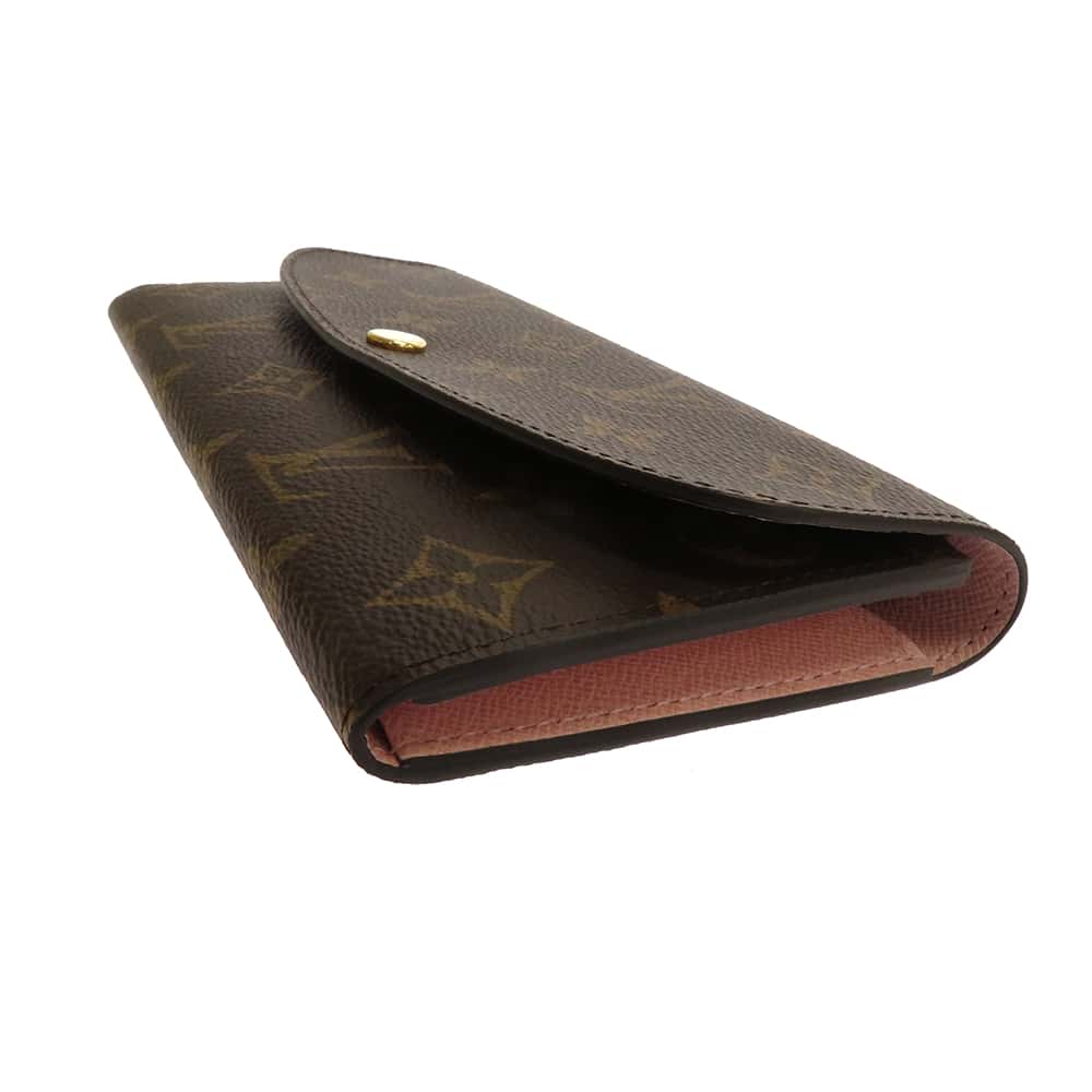 LOUIS VUITTON Portefeuille Emilie Rose BallerineM61289 Monogram