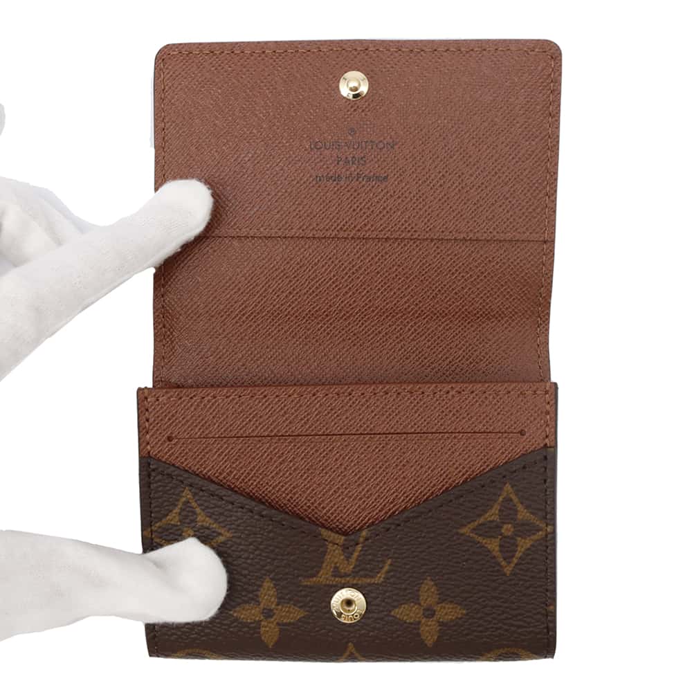 LOUIS VUITTON Buisiness Card Holder BrownM63801 Monogram