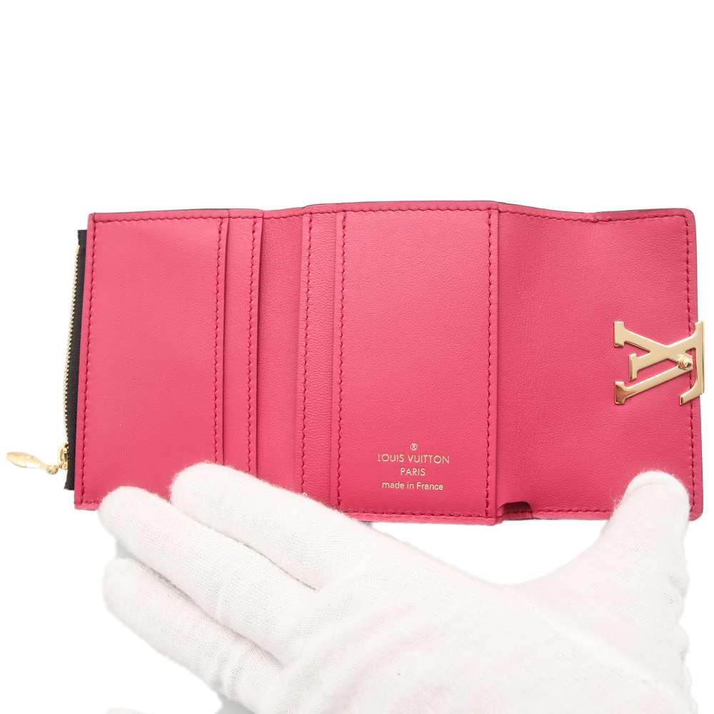 LOUIS VUITTON Portefeuille Capucine NoirM68587 Taurillon