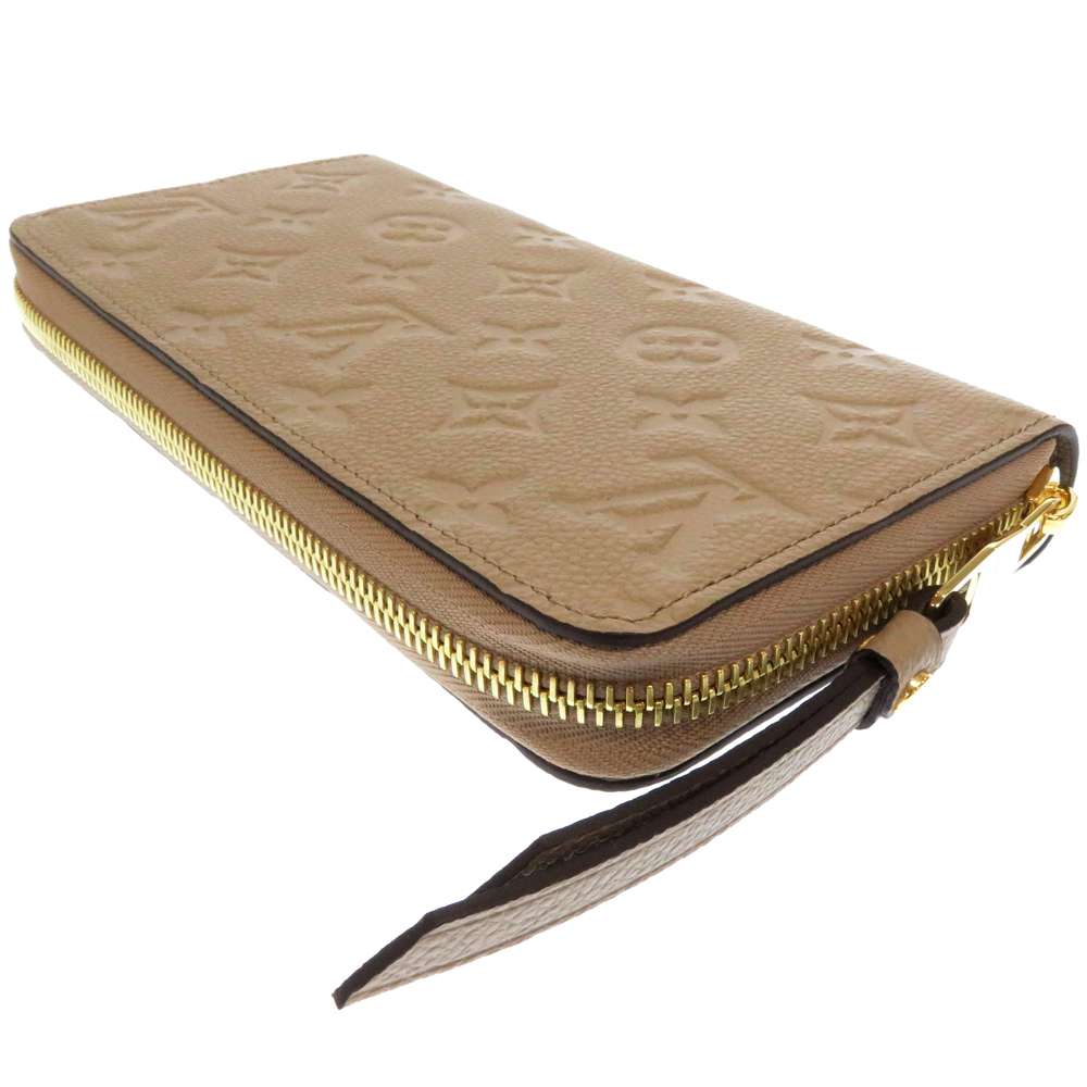 LOUIS VUITTON Zippy Wallet TourterelleM69034 Monogram Empreinte Leather