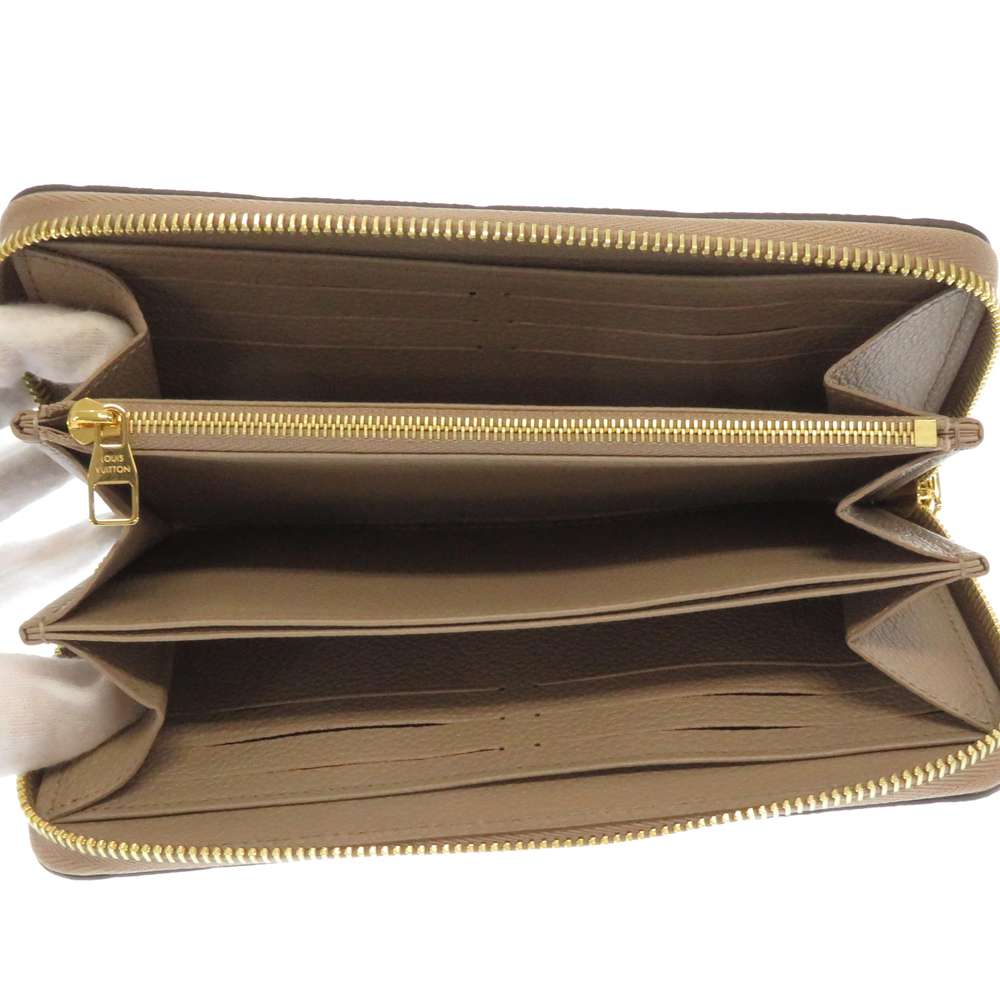 LOUIS VUITTON Zippy Wallet TourterelleM69034 Monogram Empreinte Leather