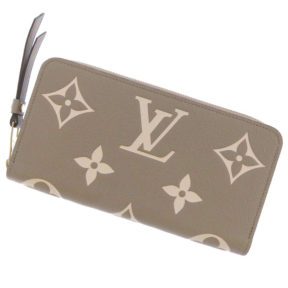 LOUIS VUITTON Zippy Wallet Tourterelle claimM69794 Monogram Empreinte Leather