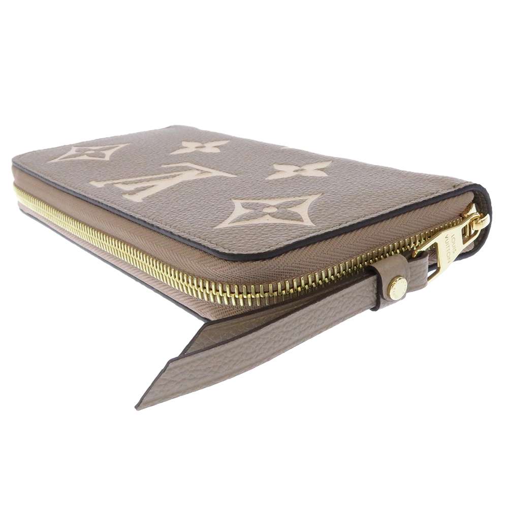 LOUIS VUITTON Zippy Wallet Tourterelle claimM69794 Monogram Empreinte Leather