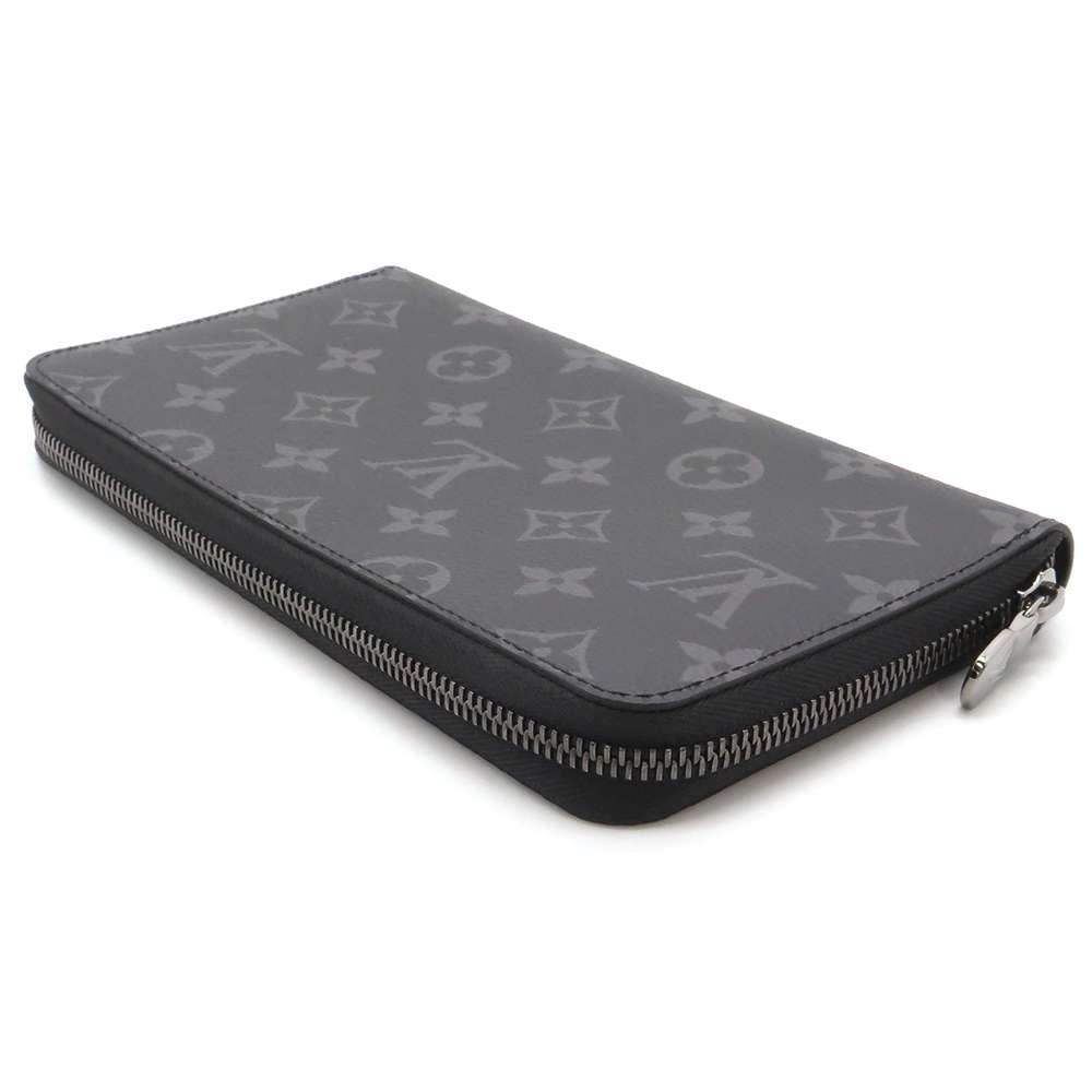 LOUIS VUITTON Zippy Organizer NM NoirM82081 Monogram Eclipse
