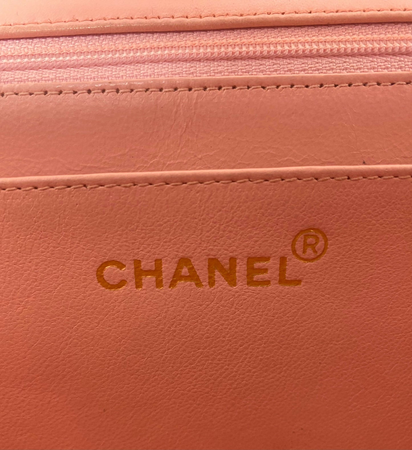Chanel  90s Barbie Pink Lambskin Maxi 24K Gold Hardware