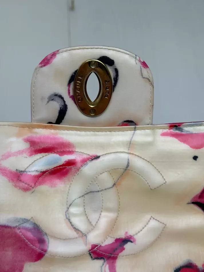 Chanel  1994 Jumbo Lips & Kisses Flap Bag