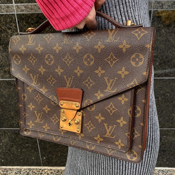 LOUIS VUITTON Monceau   handbag TWS