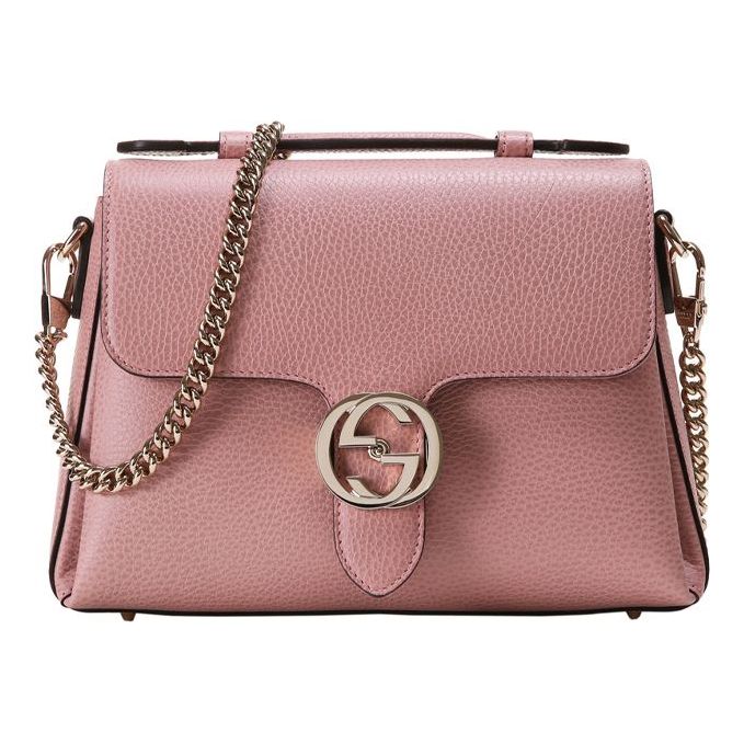 Gucci Chain Leather Shoulder Bag