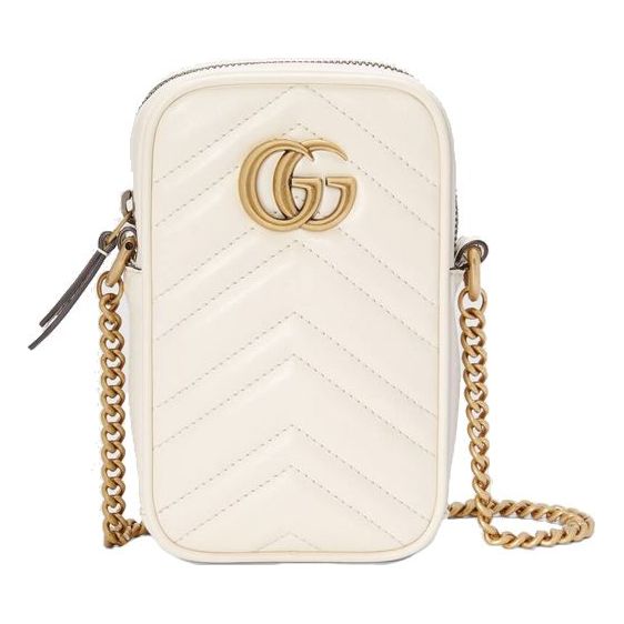 Gucci Chain Leather Shoulder Bag