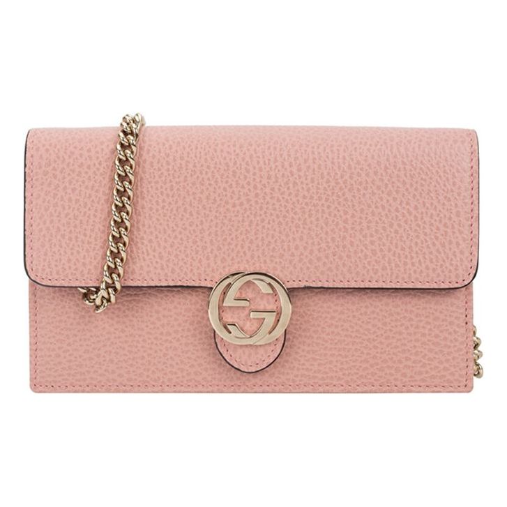 Gucci Chain Leather Crossbody