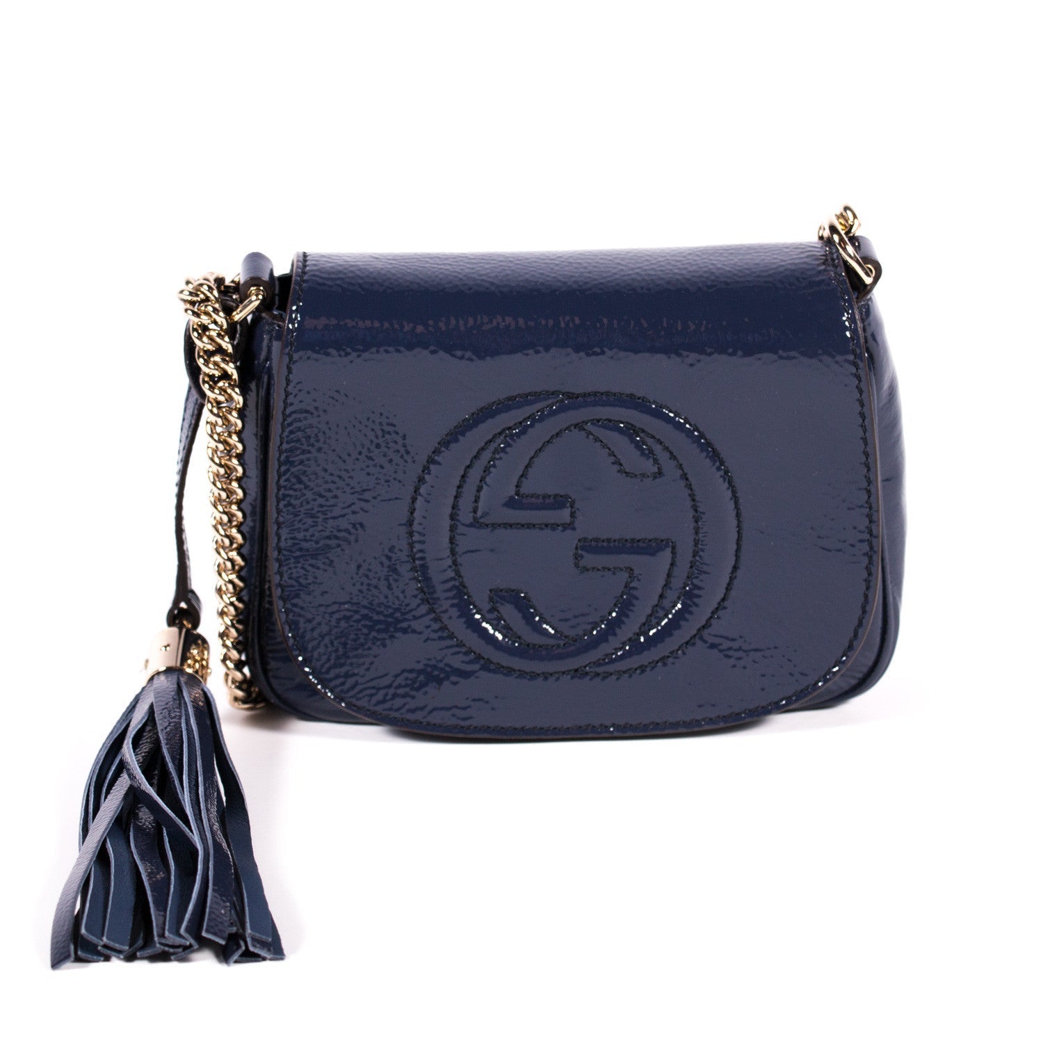 Gucci Soho Leather Chain Crossbody Style 1