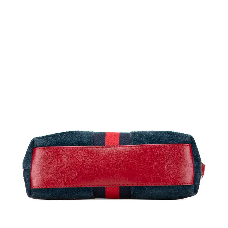 Gucci Ophidia Shearling Leather Shoulder Bag