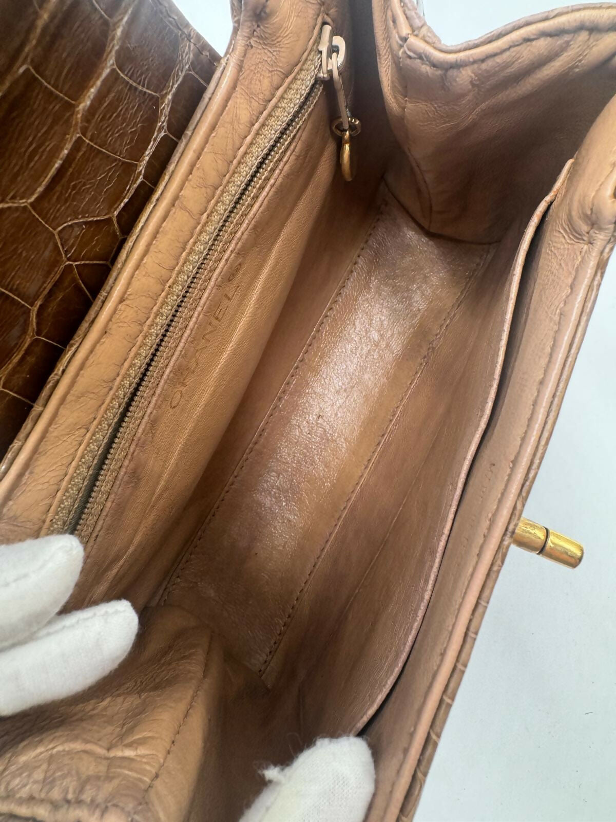 Chanel  Crocodile Kelly Top Handle bag