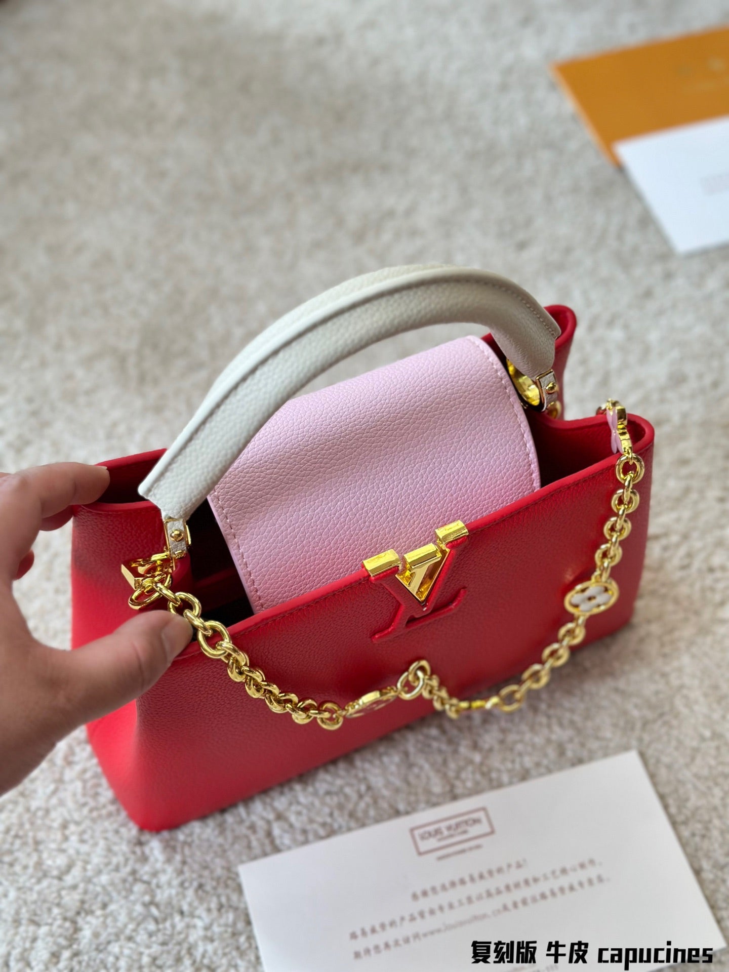 Louis Vuitton Capucines Handbag( 27cm and 20cm)
