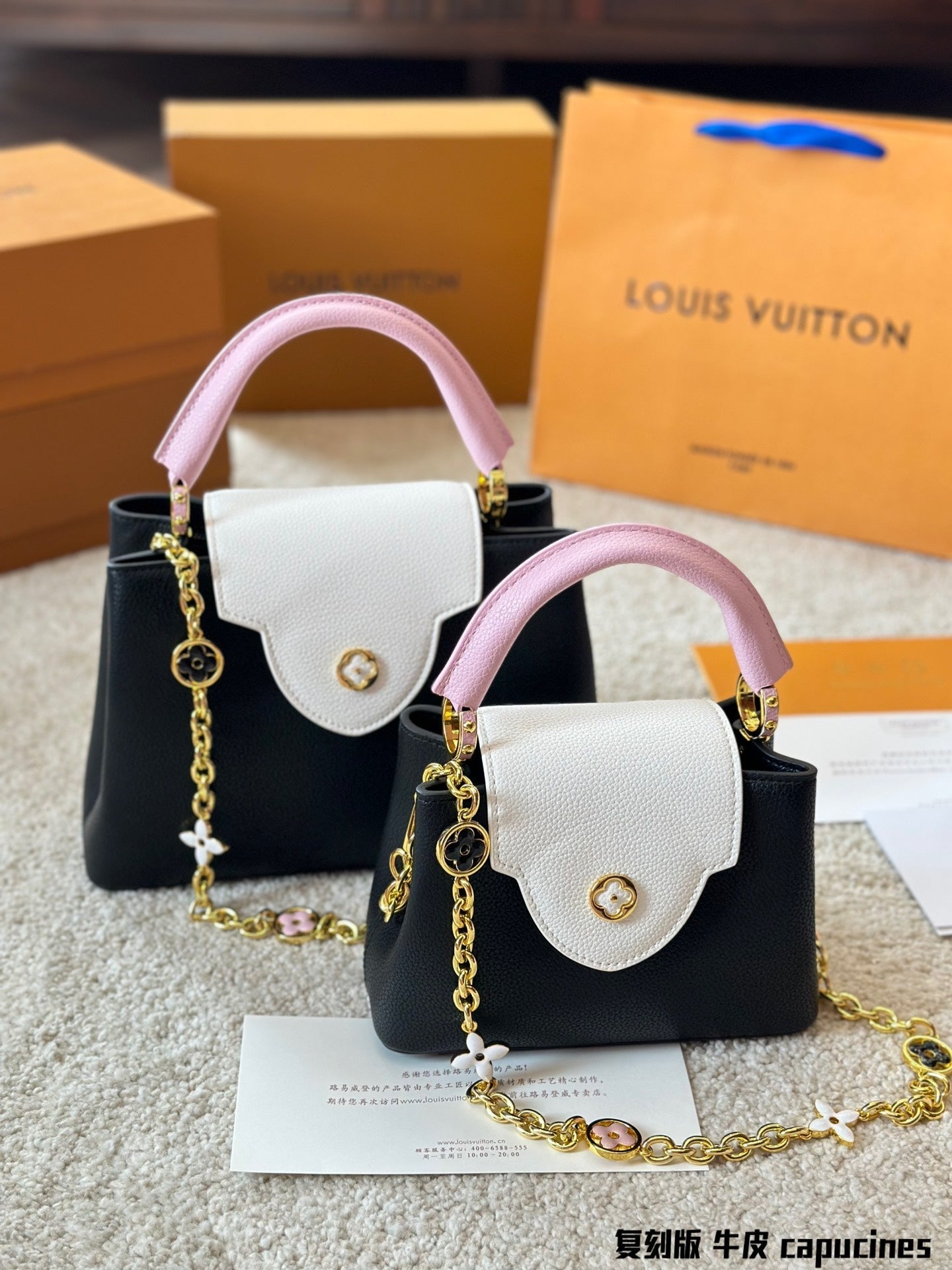 Louis Vuitton Capucines Handbag( 27cm and 20cm)