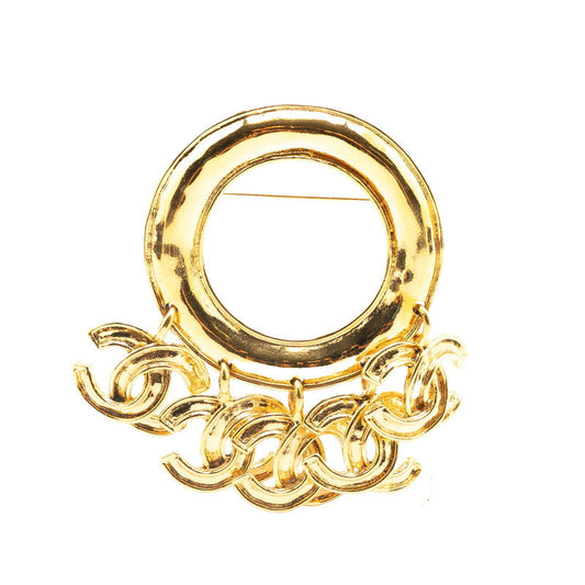 Chanel Coco Mark Brooch Classic Flap Tote