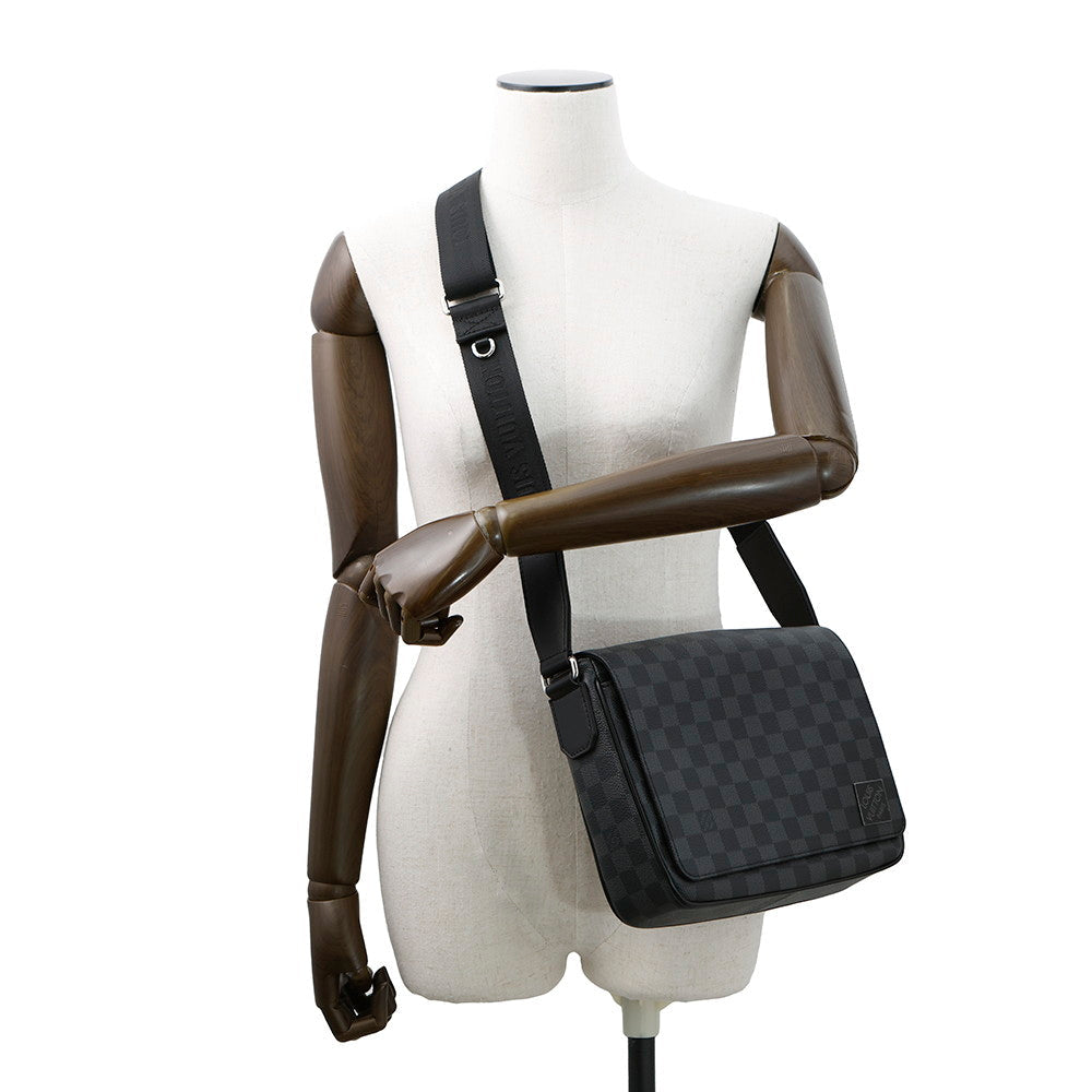 LOUIS VUITTON District PM NV3 BlackN42710 Damier Graphite