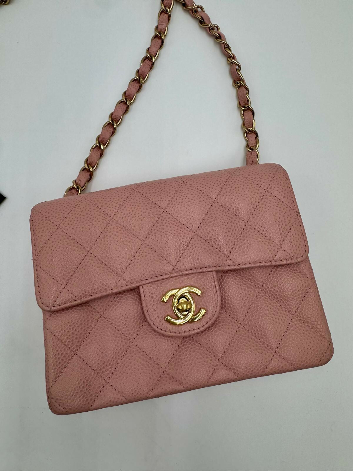 Chanel  Mini Caviar Flap Bag