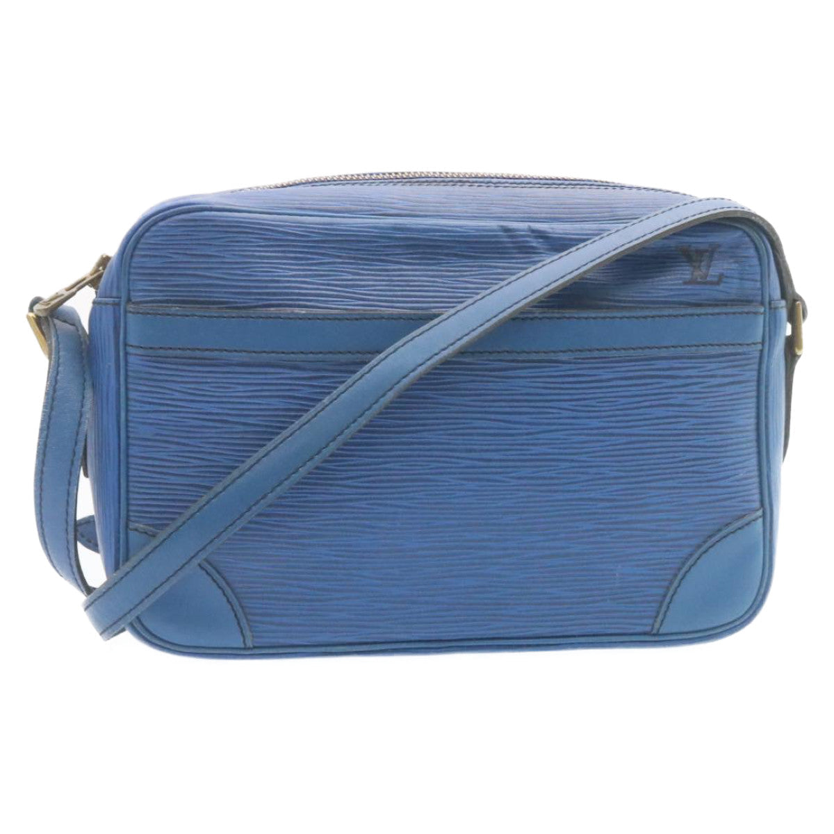 LOUIS VUITTON Epi Trocadero 23 Shoulder Bag Blue M52305 LV 35081