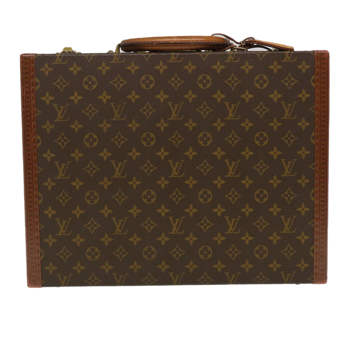 LOUIS VUITTON Monogram President Trunk M53012 LV 35153A