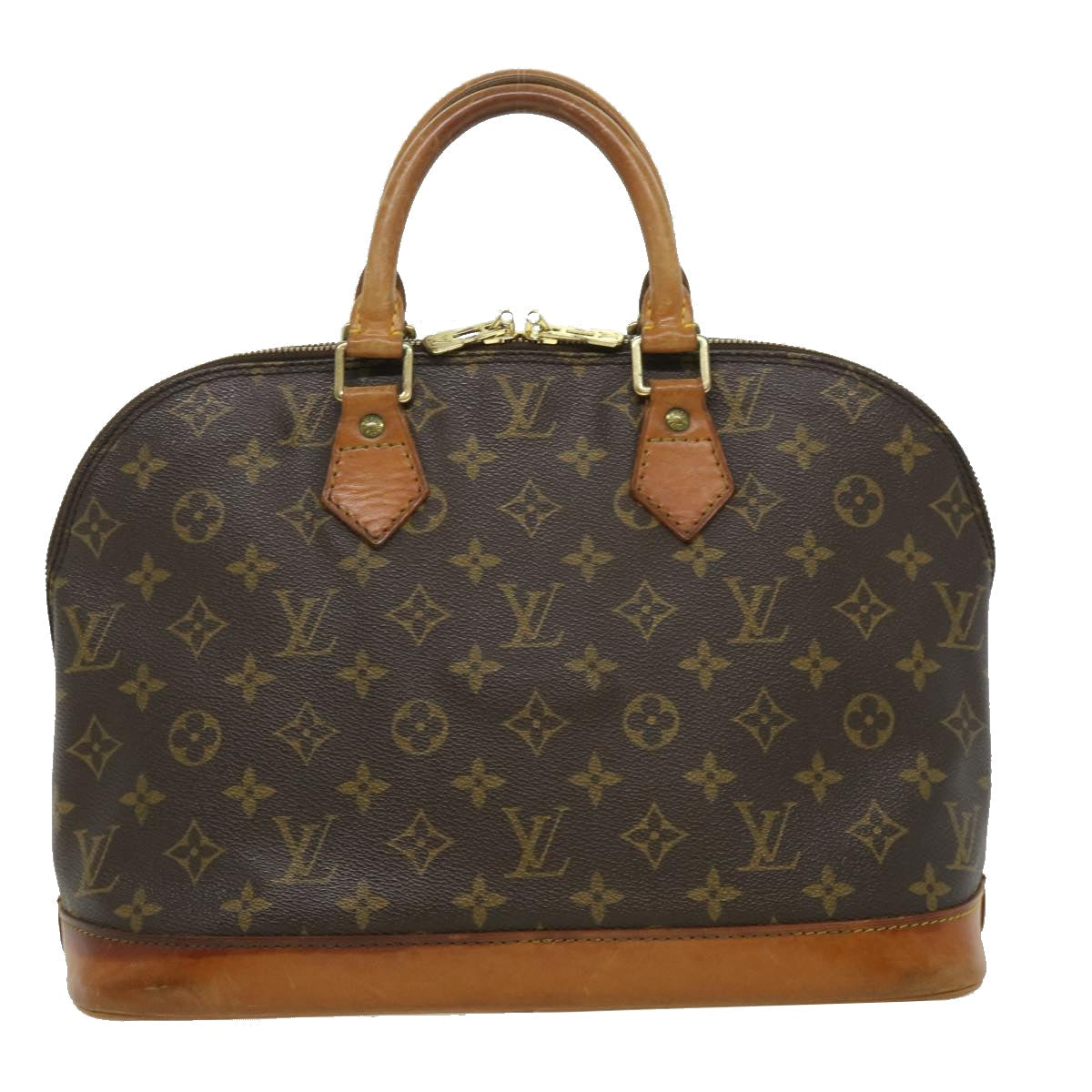 LOUIS VUITTON Monogram Alma Hand Bag M51130 LV 34742