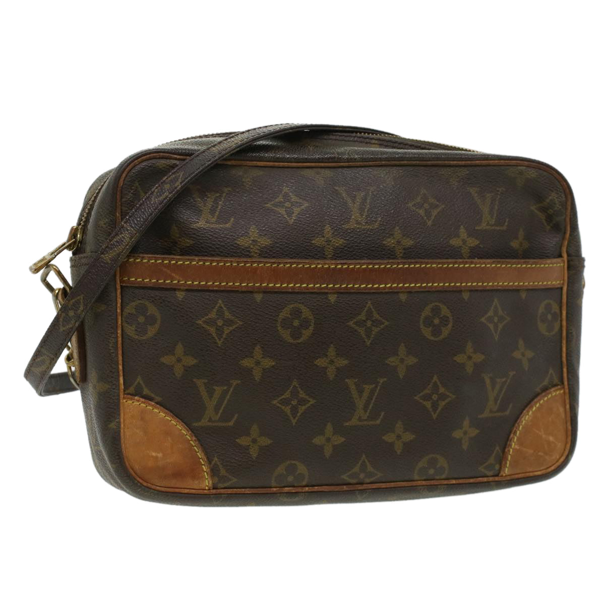 LOUIS VUITTON Monogram Trocadero 27 Shoulder Bag LV Auth