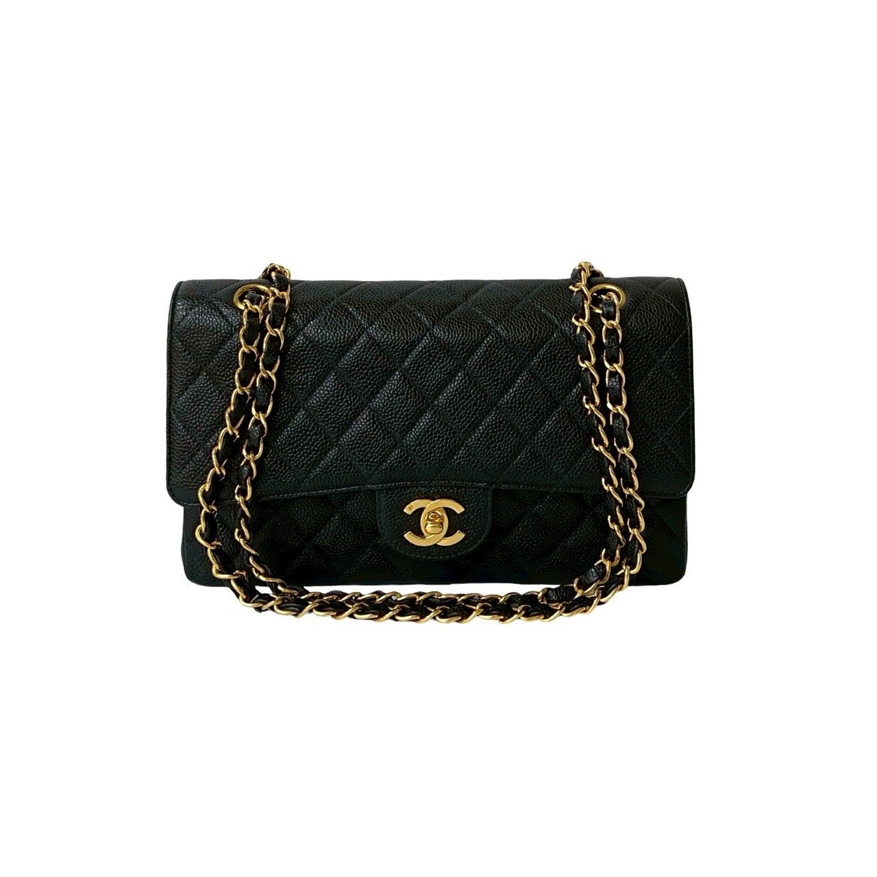 Chanel Matelasse Caviar Skin Shoulder Bag