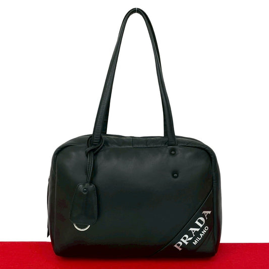 Prada Leather 2way Tote Bag