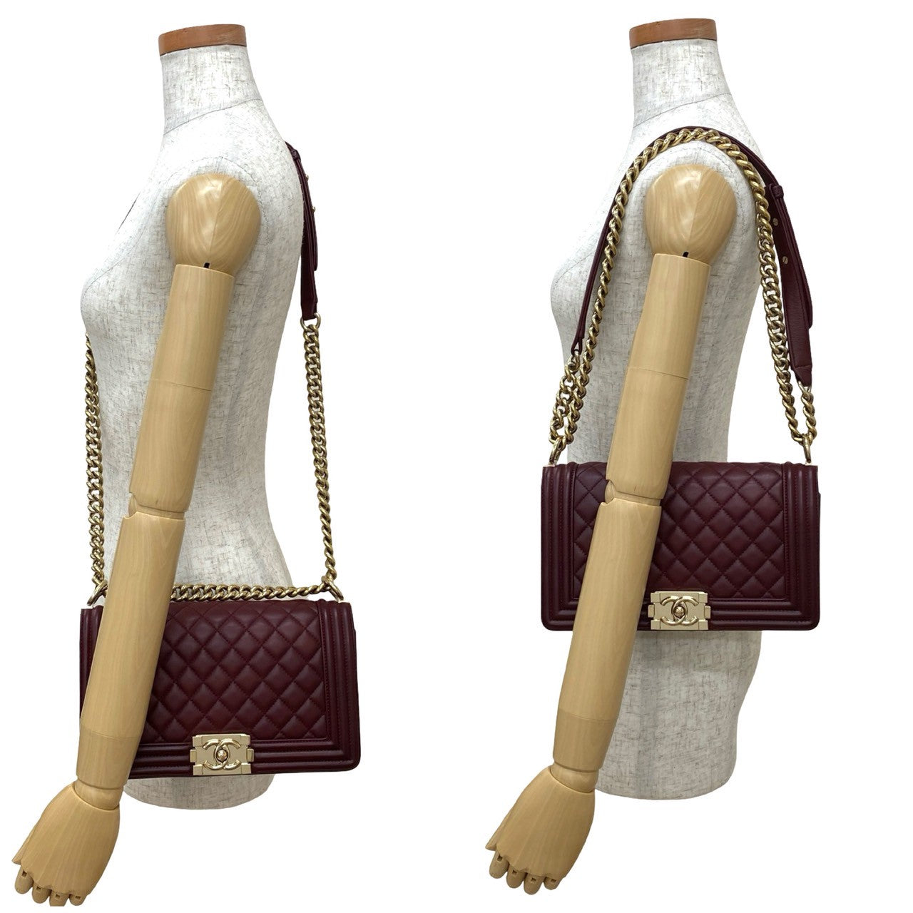 Chanel Boy Chanel Matelassé Lambskin Shoulder Bag